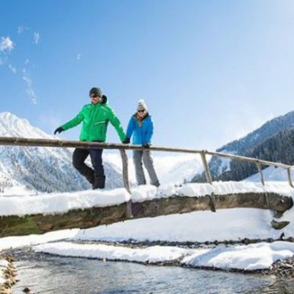 Wandelen in de sneeuw