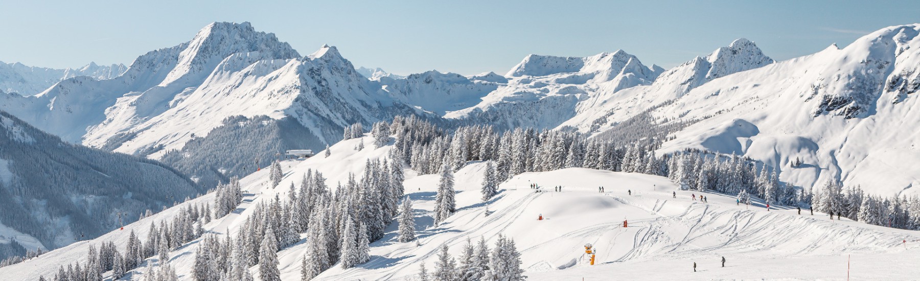 Skipiste panorama