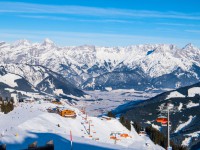 Bergstation tussen Leogang en Saalbach