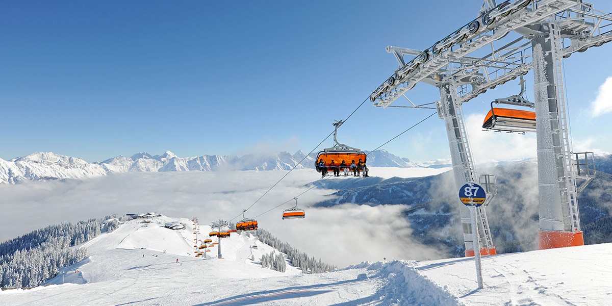 Skilift in Leogang Skilift in Leogang
